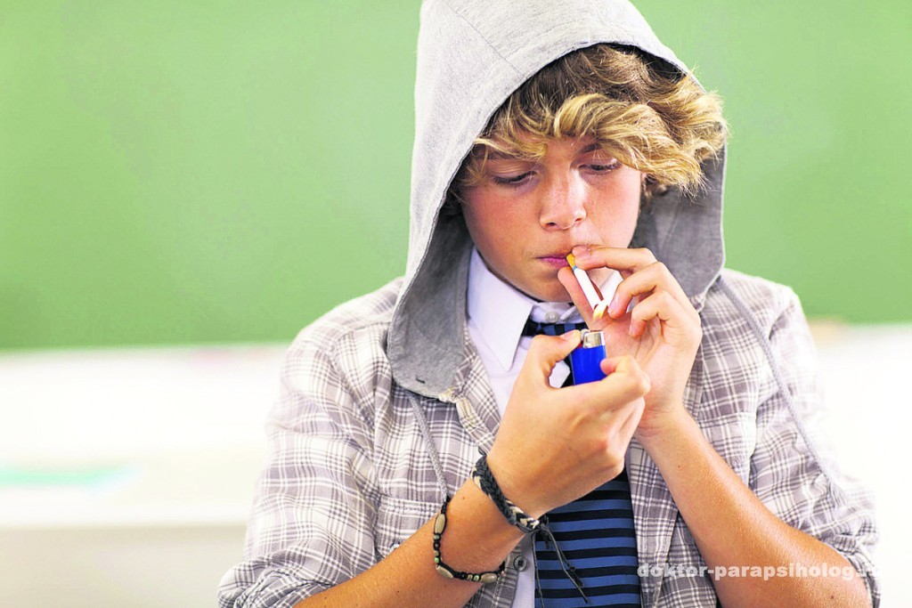 курение детей и подростков